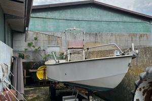 Barca open da restaurare e/o bracket