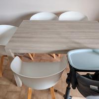 TAVOLO 6 POSTI  PIÙ 6 SEDIE 