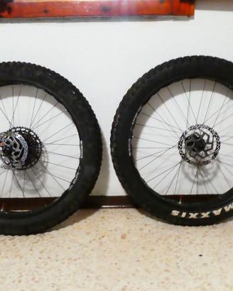 fat bike 27,5 ruote sun ringle mulefut complete