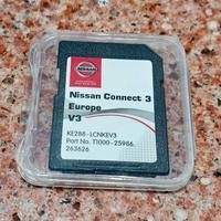 Scheda sd navigatore Nissan connect 3 Europe  V3