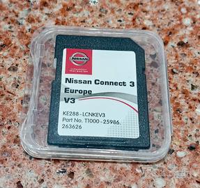 Scheda sd navigatore Nissan connect 3 Europe  V3