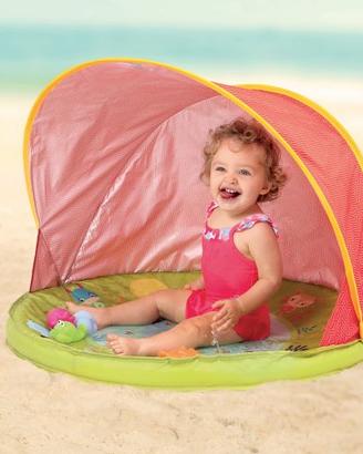 LUDI Tenda protezione UV  con palline e piscinetta