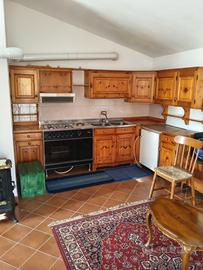 Cucina in legno. 