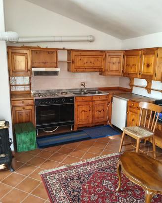 Cucina in legno. 