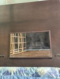 modellino di palcoscenico in legno scenografia 