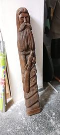 scultura in legno