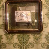 Coppia QUADRI D'AUTORE - Cornici Oro Zecchino