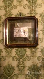 Coppia QUADRI D'AUTORE - Cornici Oro Zecchino