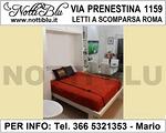 Letti a Scomparsa Roma _ Letto VE436 V. PRENESTINA