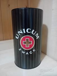 Contenitore di latta Amaro UNICUM