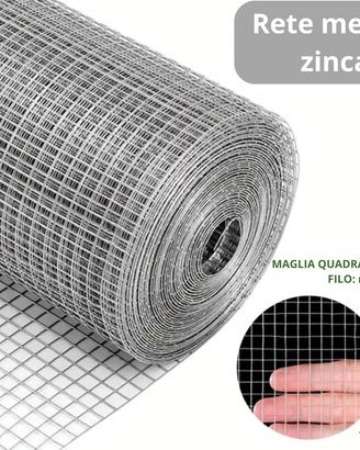 Rete zincata 1 m x 10 m
