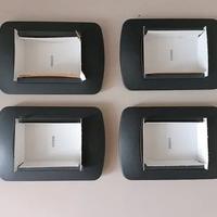 4 placche BTicino L4803GFN