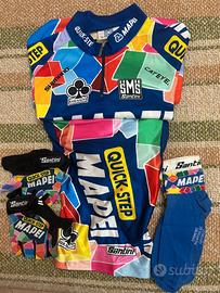 Completo Ciclismo Uomo Team retrò maschile Mapei
