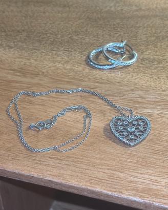 collana e orecchini