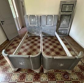 Letti in stile Provence + Comó