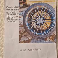 cerchi in lega con pneumatici invernali