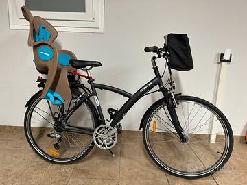 Bici da trekking 700mm con seggiolino