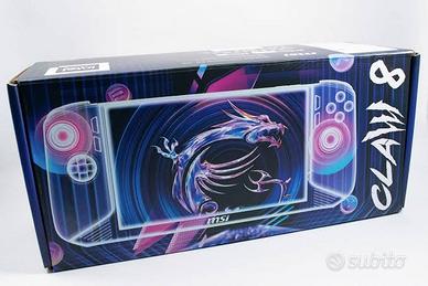 MSI Claw 8 AI+ ancora in garanzia + accessori