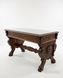 Set scrivania neorinascimentale fine ’800