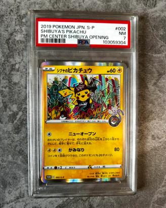 Shibuya’s Pikachu 002/S-P - PSA 7