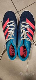 Scarpe chiodate per salto in lungo Adidas tg. 43,5