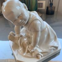 SCHWARZBURGER – Child with doll (Otto Thiem #U8)