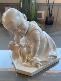 SCHWARZBURGER – Child with doll (Otto Thiem #U8)