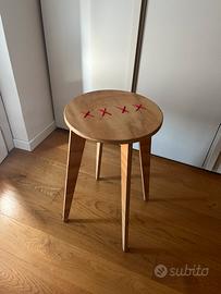 Sgabello legno di design