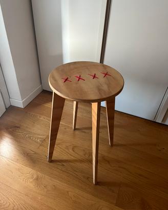 Sgabello legno di design