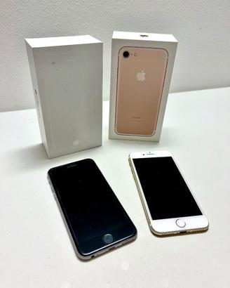 📱 Lotto iPhone 6 64GB + iPhone 7 128GB Originali