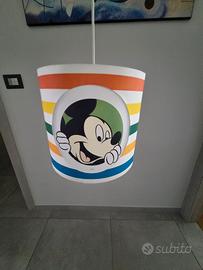 lampadario cameretta topolino 
