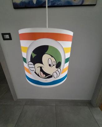 lampadario cameretta topolino 