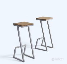 Sgabelli stile industrial personalizzabili