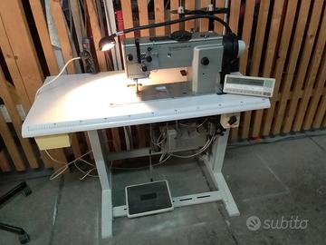 macchina da cucire Adler 767 triplice trasporto 