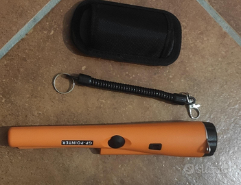 Pinpointer metal detector arancione