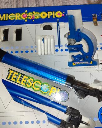 Telescopio/microscopio e planetario