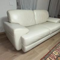 Divano in pelle 3 posti