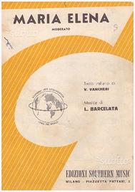 Spartito di Santo & Johnny - Maria Elena