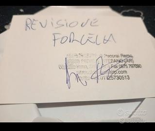 buono per revisione forcella da mtb