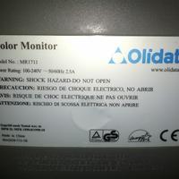 Monitor olidata 17 pollici tubo catodico