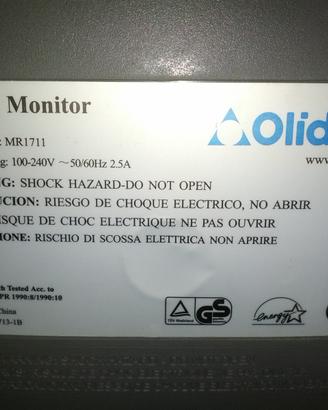 Monitor olidata 17 pollici tubo catodico