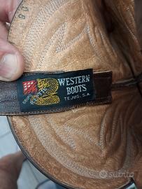 stivali texani country 