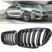 GRIGLIE BMW SERIE 6 F06 F12 F13 LOOK M6 NERO LUCID