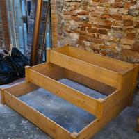 fioriera Orto Rialzato da Giardino Legno massiccio