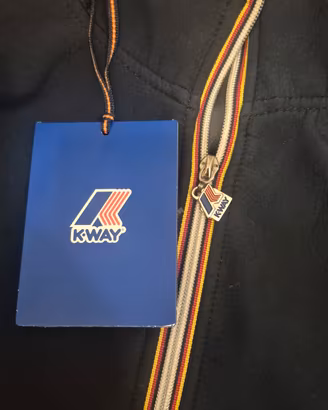 k-way Felpa uomo Blue Scuro