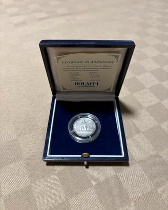 5 Lire V. Emanuele III - arg. 835 - Bolaffi FDC