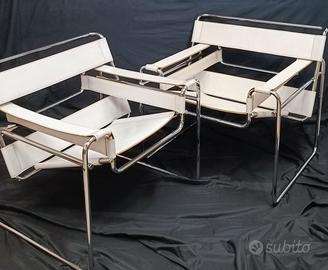 Knoll Wassily B3 Coppia Sedie Bauhaus Breuer l