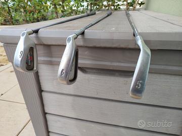 TITLEIST Ferro 5, CALLAWAY ferri 6 e 9