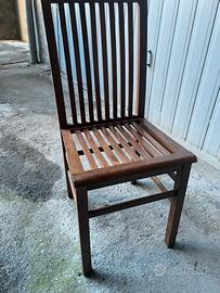 Sedie in legno