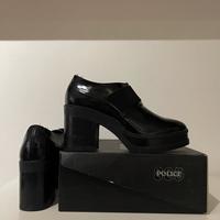 Stivaletti Neri Lucidi da donna 883 Police